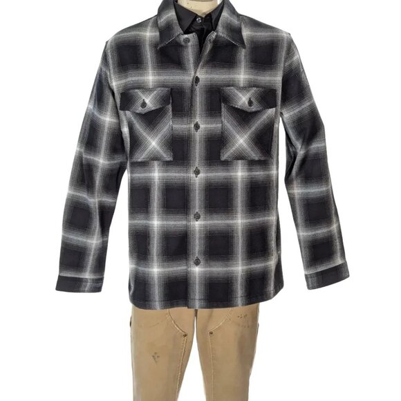 Hugo Hugo Boss Plaid Shirt Jacket Cotton NWT